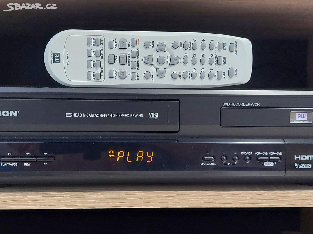 COMBO MEDION DVD/VHS ZÁZNAM Z VHS NA DVD