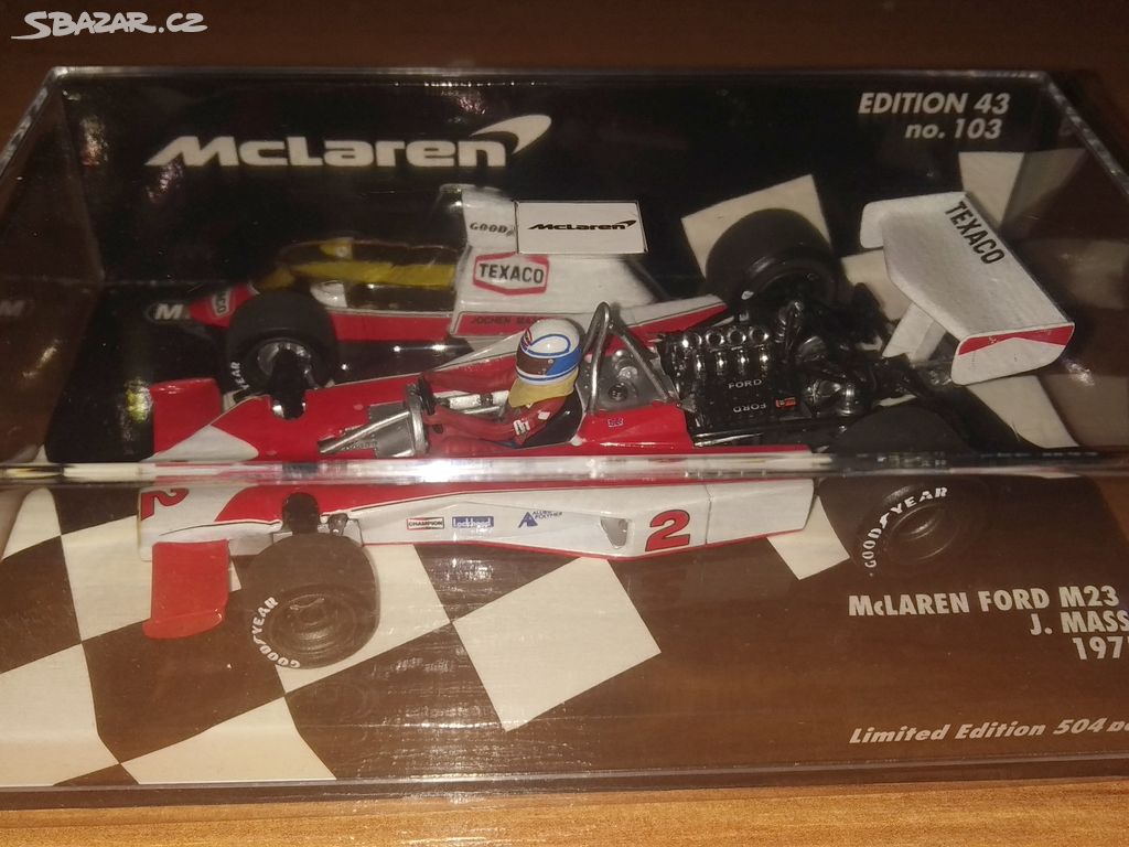 F1 McLaren M23 #2 Jochen Mass 1975 Minichamps 1:43