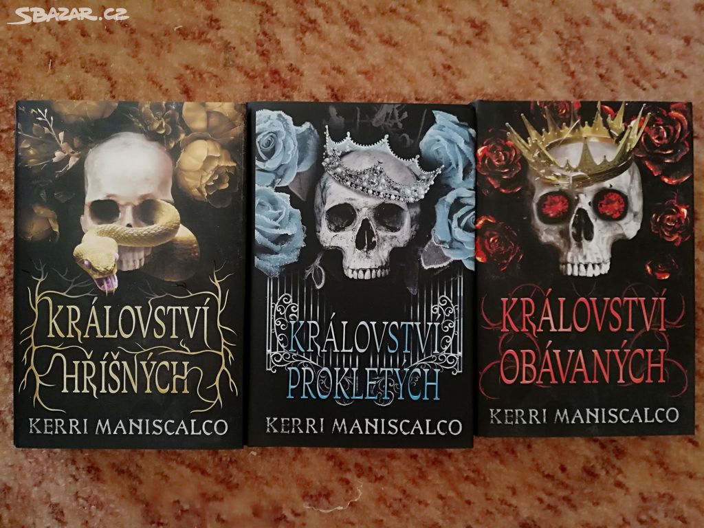 Trilogie Království hříšných od Kerri Maniscalco