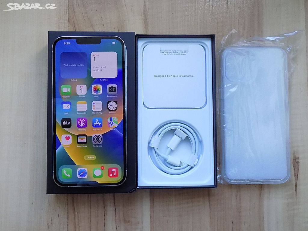 APPLE iPhone 13 Pro MAX 256GB Silver - ZÁRUKA -TOP