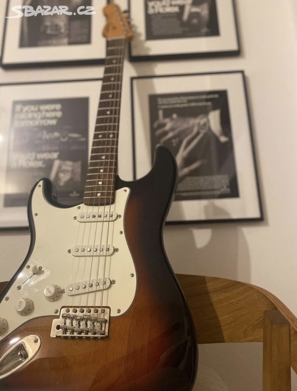 Levoruká el.kytara Fender Squire Stratocaster