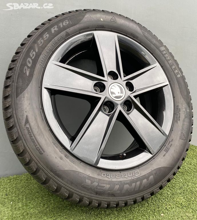 Alu kola Škoda Octavia Black 205/55R16 91H