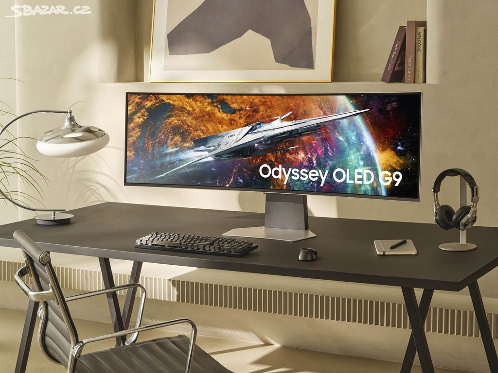 Gigantický monitor Samsung Odyssey OLED G9