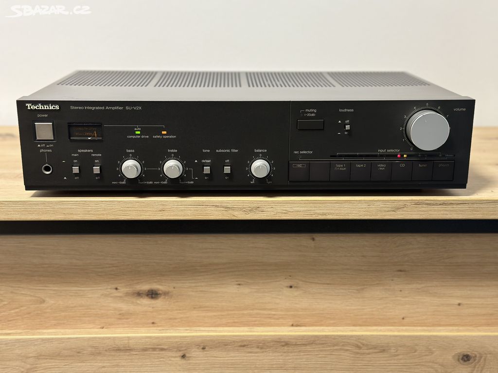 TECHNICS SU-V2X VÝBORNÝ STEREO ZESILOVAČ 3 !!