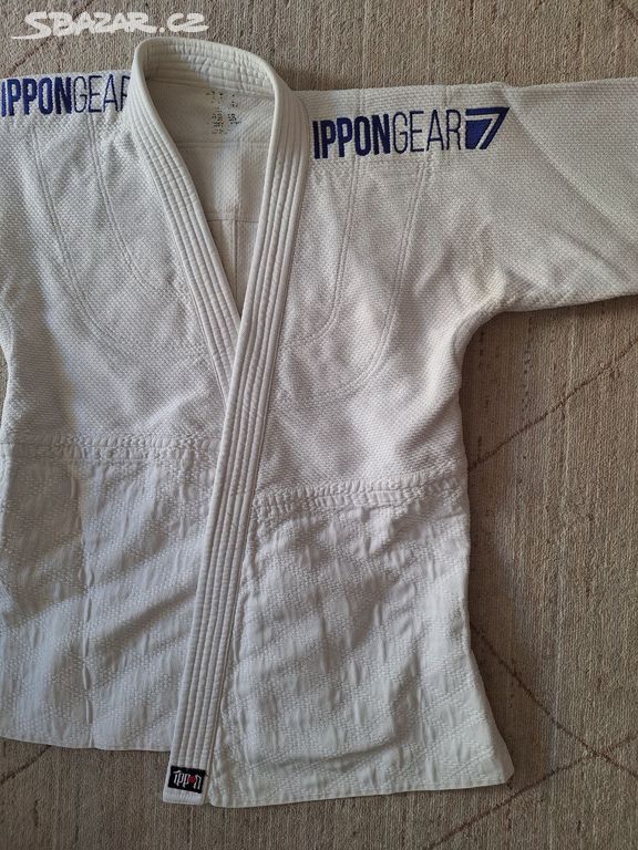 Ippongear kabátek na judo 180cm bílé