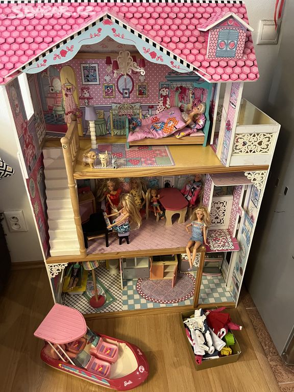 Dům pro panenky Kidkraft - Barbie