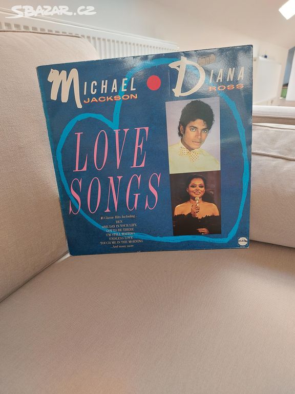 Michael Jackson Diana Ross Love Songs - Lp