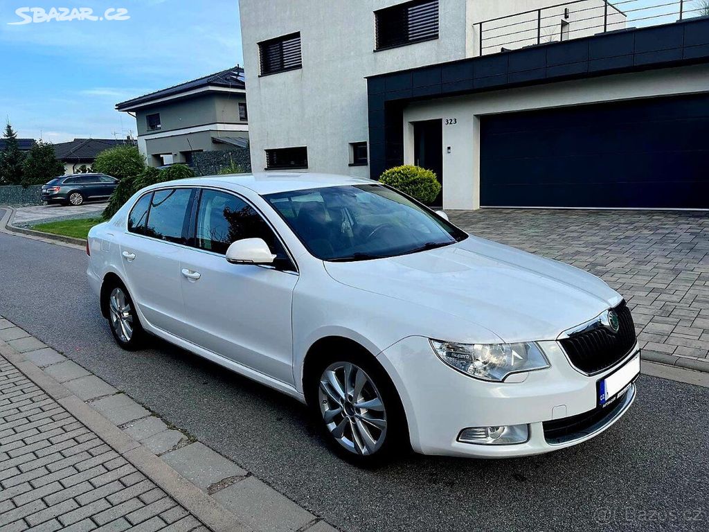 Škoda Superb 1,4 TSi 2010 CZ sedan bílá 92KW