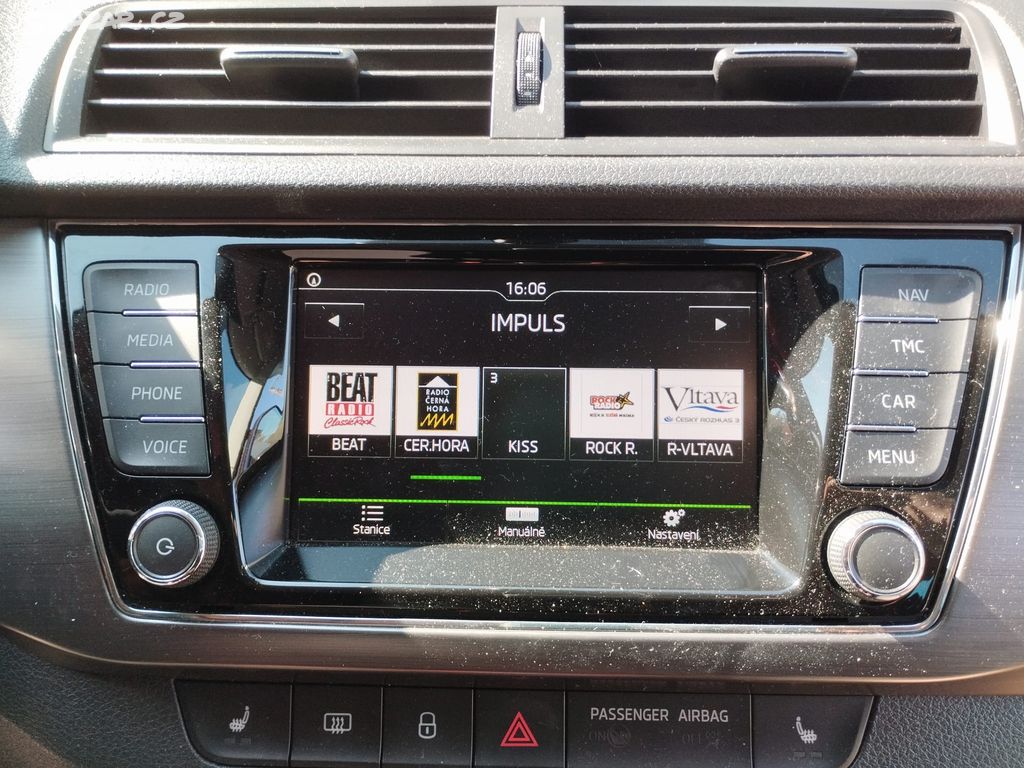 Rádio s navigací Škoda fabia 3