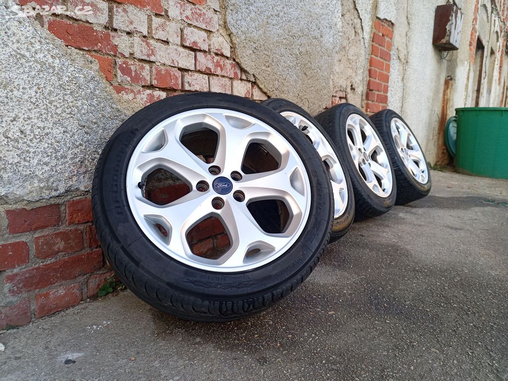 Original alu disky Ford 18" 5x108 235/45 sada 14