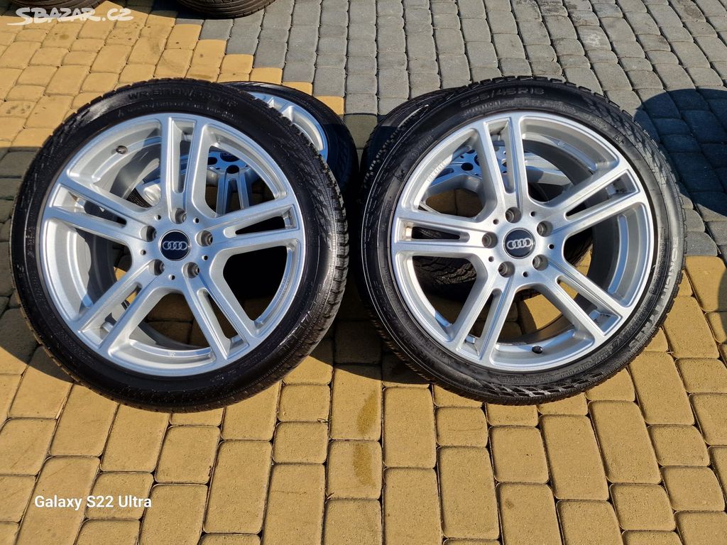 Alu zimní sada 5x112 18" 225/45 18" Audi A4, B8