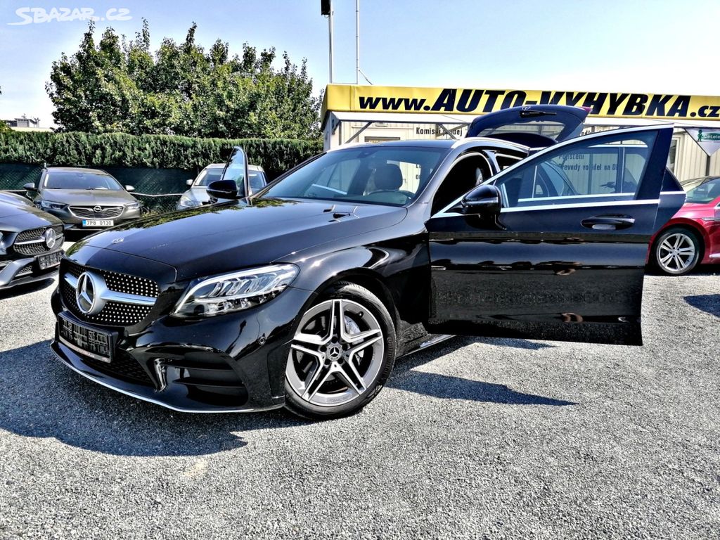 Mercedes-Benz Třídy C, 2.0 200D AMG 9G,LED