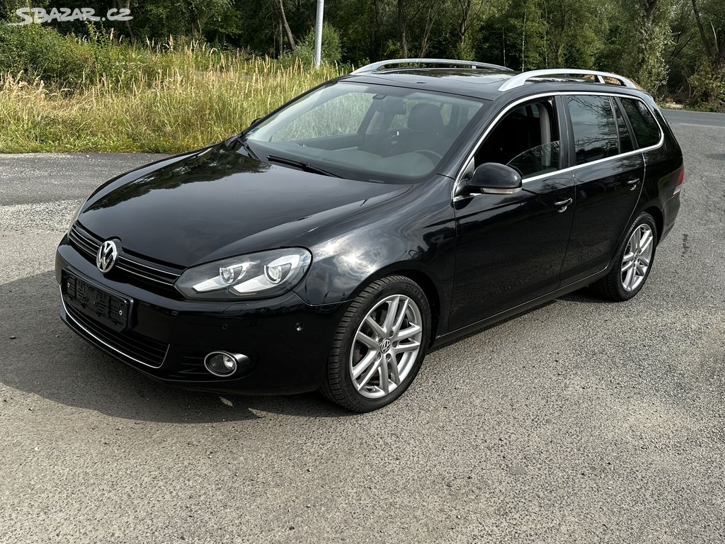 VW Golf VI 1.4TSi, r.2010, serviska, panorama, stk