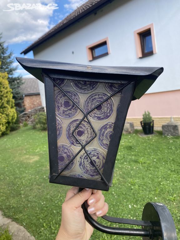 Stara kovova lucerna, lampa