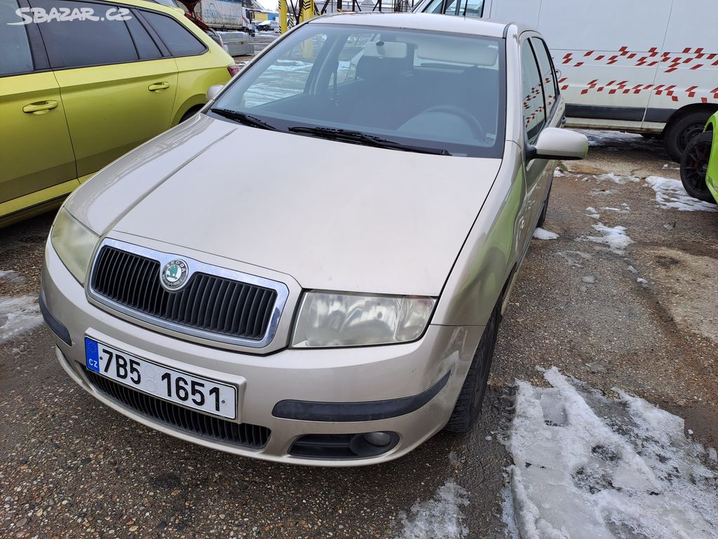 Veškeré ND Škoda Fabia I 1,2 12V 47kw AZQ