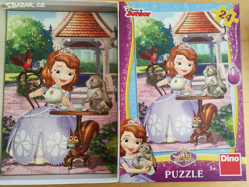 Puzzle Sofia the First 24 dílků DINO