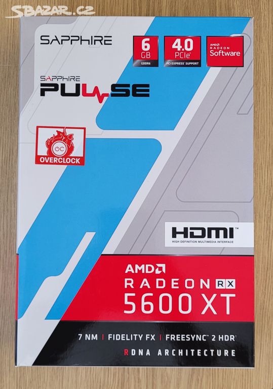 Sapphire Pulse Radeon 5600XT 6Gb