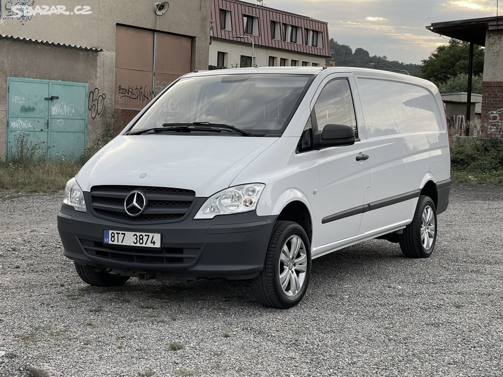 Mercedes Benz Vito 116 CDI, 2012,4x4, automat, DPH