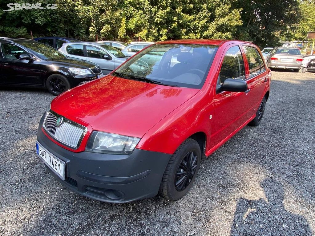 Škoda Fabia 1.2HTP 40kW 146 tkm 2006 ČR STK 8/26