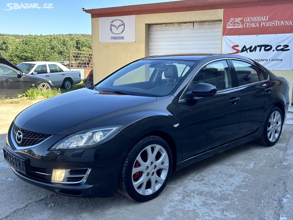 Mazda6 2.5i,125KW,BOSE,XENON,KŮŽE,PDC,ALU,SERVIS