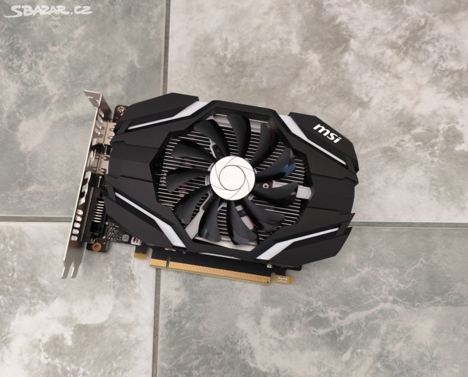 4 GB GDDR5 GRAFICKÁ KARTA MSI GeForce GTX 1050