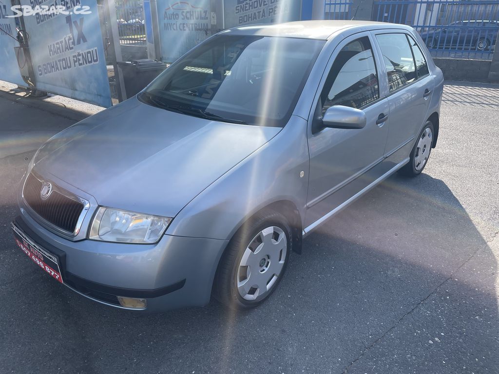 ŠKODA FABIA 1.4 MPi 44kw 1 Majitel ČR 2002