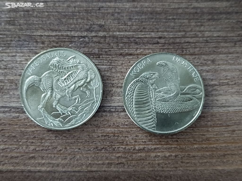 Pamětní mince ZOOPlzeň a Dinopark