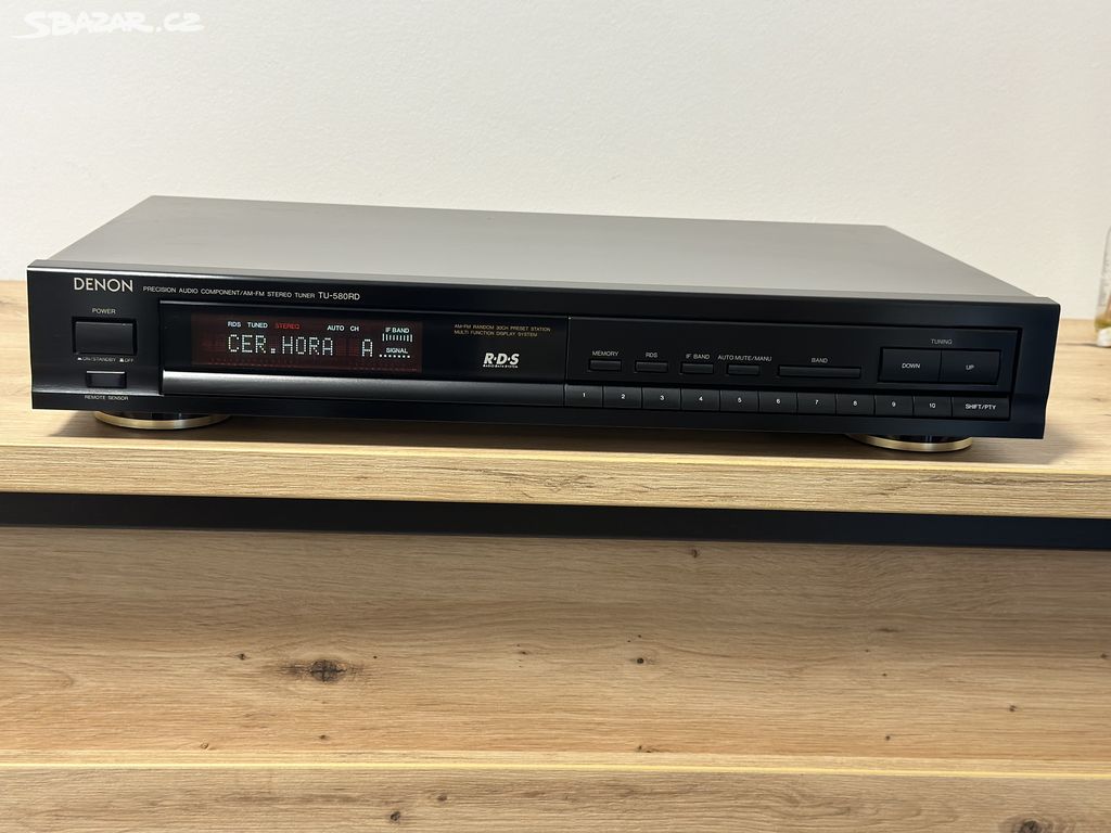 DENON TU-580RD KVALITNÍ STEREO TUNER S RDS !!