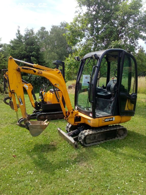 Pásový minibagr JCB 8014, 1.5 t