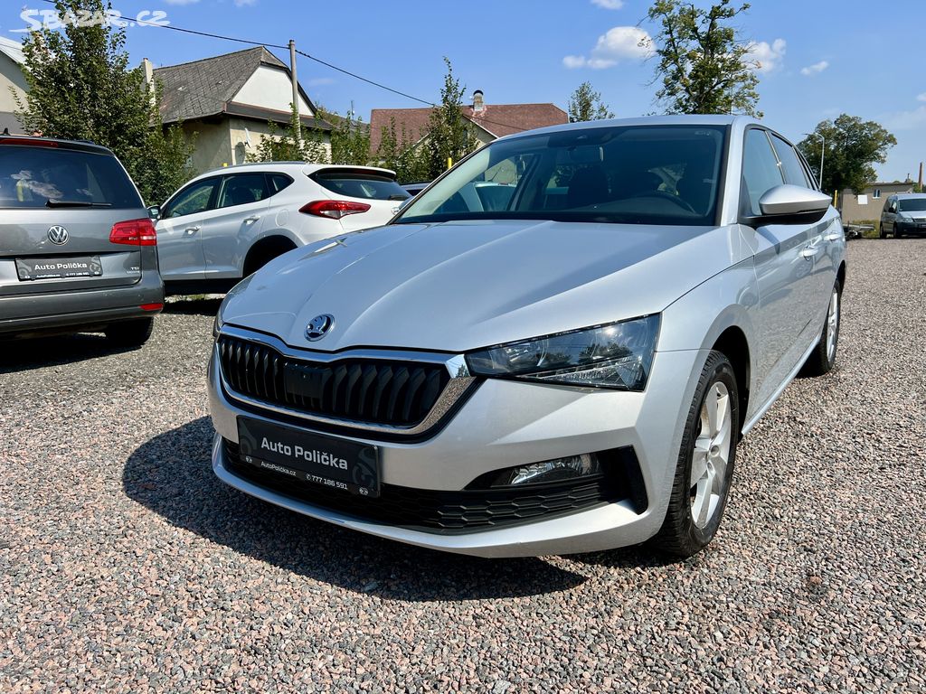 Škoda Scala 1.0 TSI 70 kW LED,CZ,DPH,Výhřevy