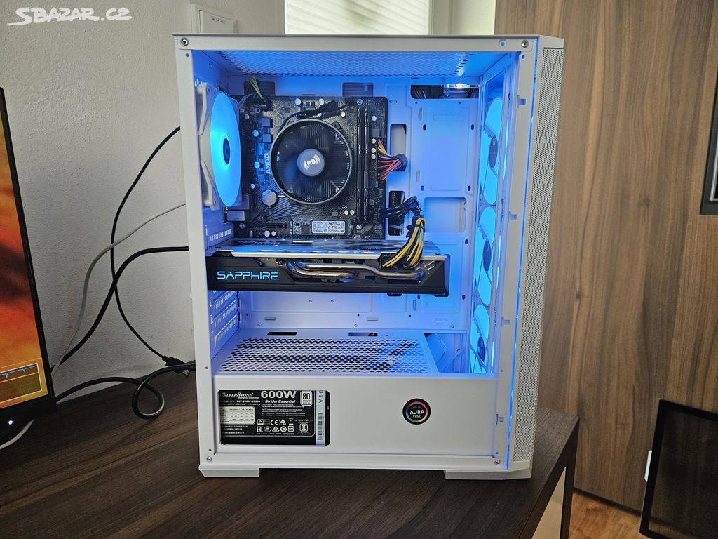 Herní PC Ryzen 5 (4500 / RX 570 4GB / 500GB M2)