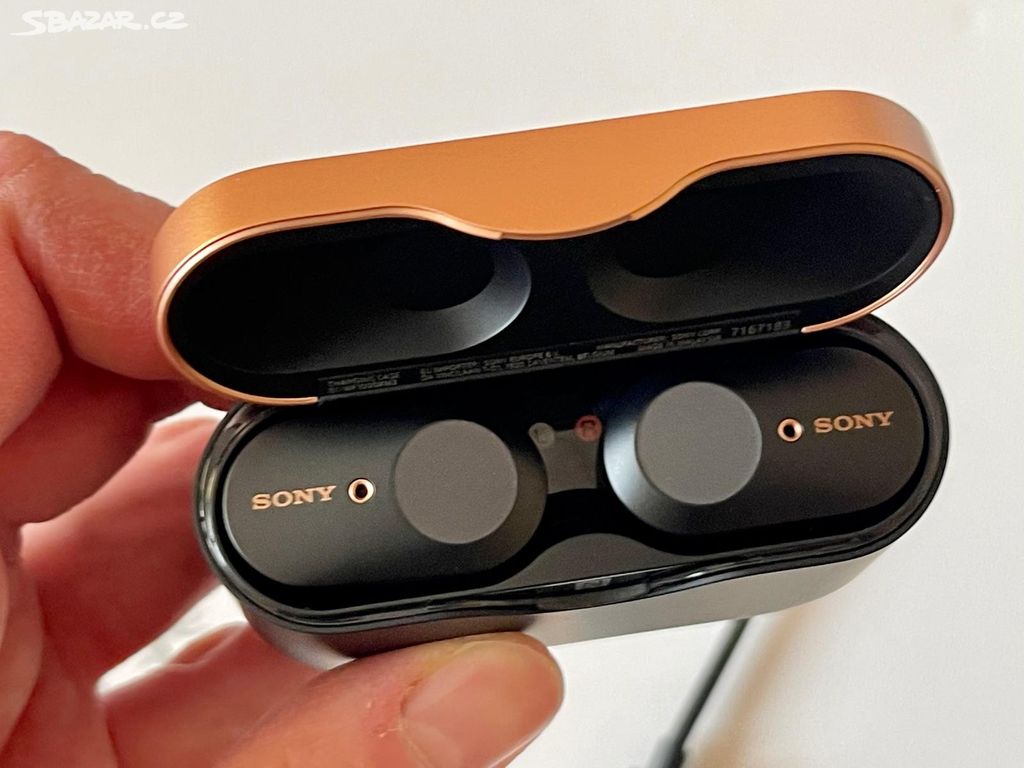 Bezdrátová sluchátka Sony WF 1000XM3 - černá