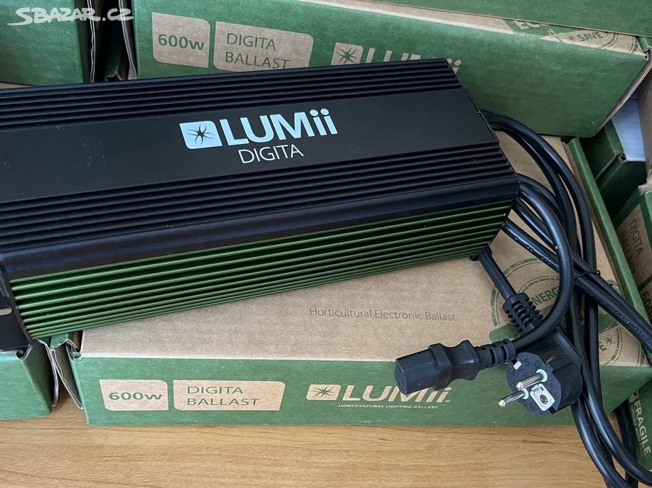 100 kusů Digitálních předřadníků LUMII 600W