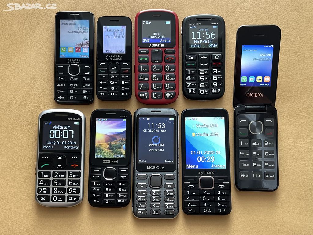 Alcatel 2007D, Alcatel 1016G, Aligator A321