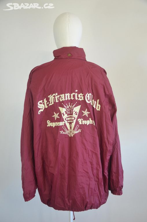 Vintage St. Francis Club bunda 80s 90s vel. XXL