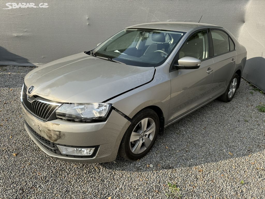 Škoda Rapid 1.2 TSI 66kw 2016 ČR 18 000km