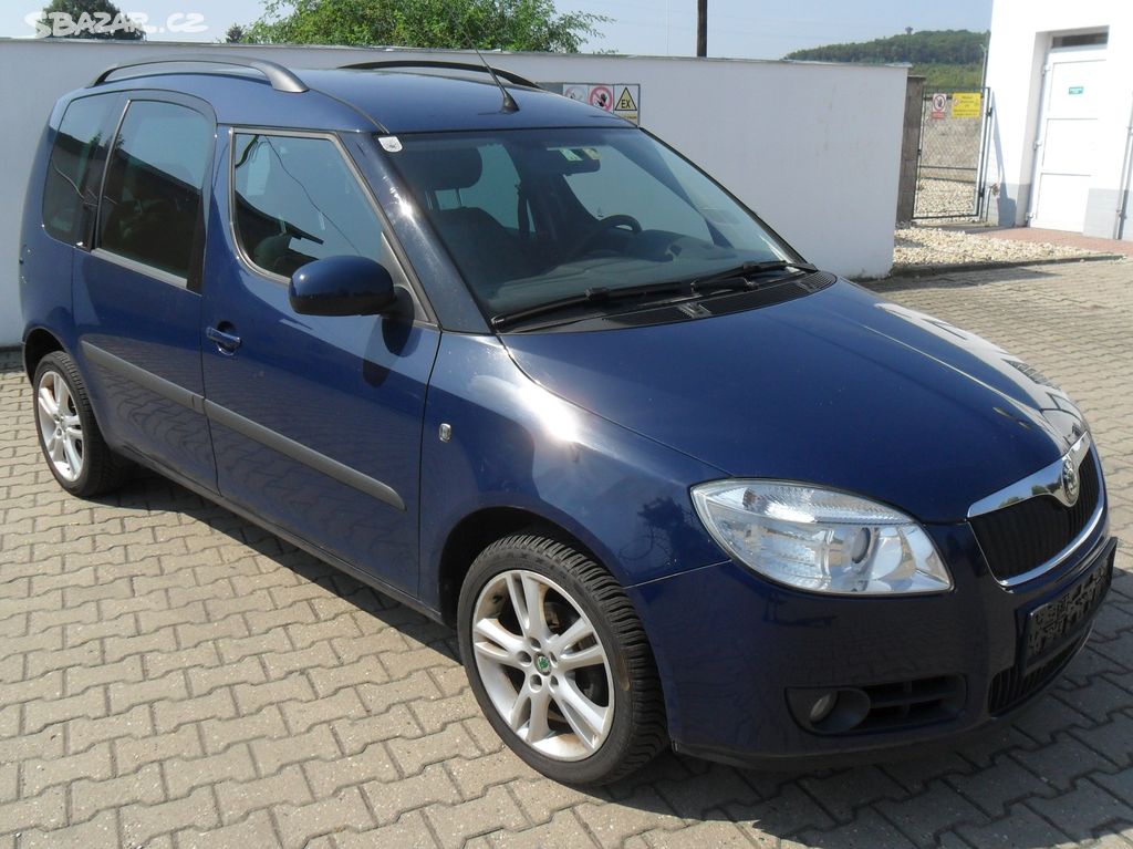 Škoda Roomster 1.4i 16V/63kW, r.2009, 167.930 km.