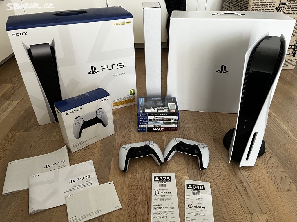 PlayStation 5 s mechanikou ve výborném stavu