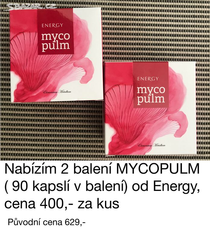 Mycopulm Energy 90 kapslí