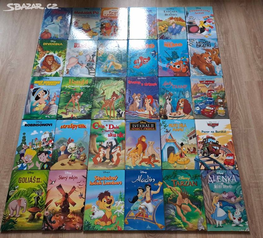 Dětské knihy Disney pohádky