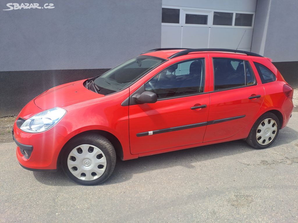 CLIO 1.2 16V COMBI r.10, LPG, NOVÁ NÁDRŽ + STK