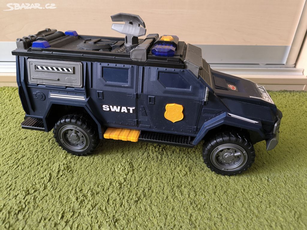 Dětské policejní SWAT auto TOP STAV