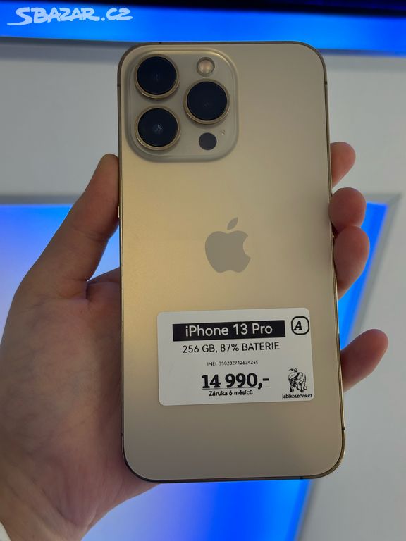 iPhone 13 Pro - 256 GB - 87% baterie