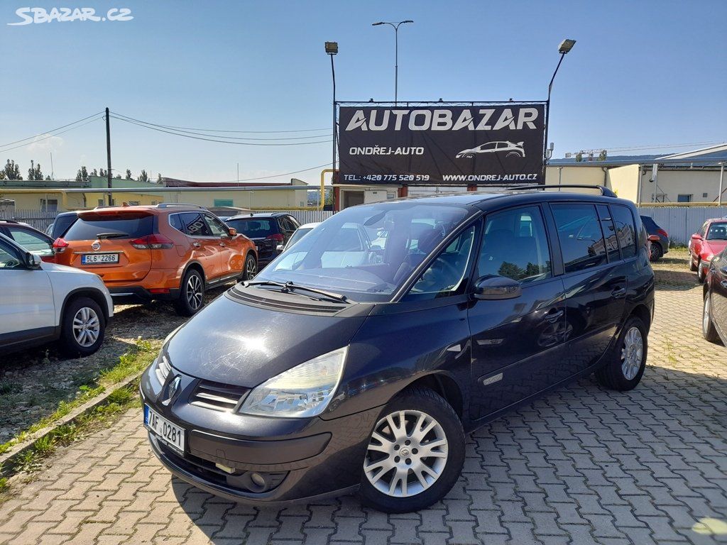 Renault Espace, 7 MÍST 2,0 DCI 96 KW STK AC