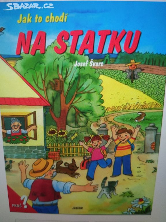 Naučná kniha ze série Jak to chodí - Na statku