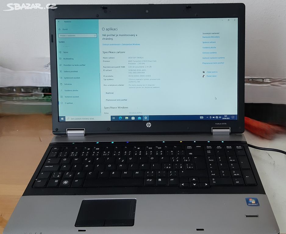 Notebook HP ProBook 6555b