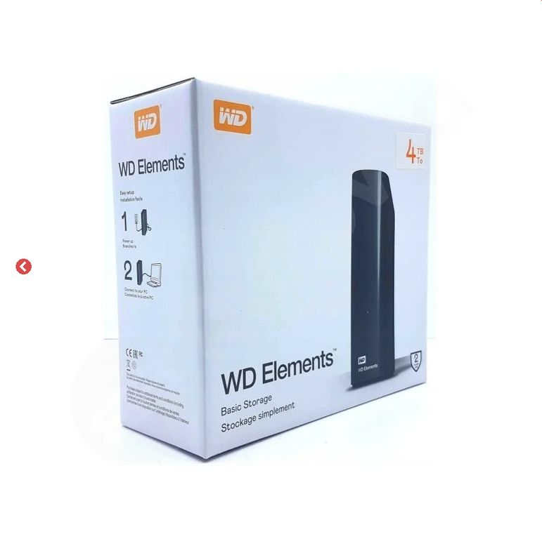 WD Elements 4TB USB 3.0 externí HDD