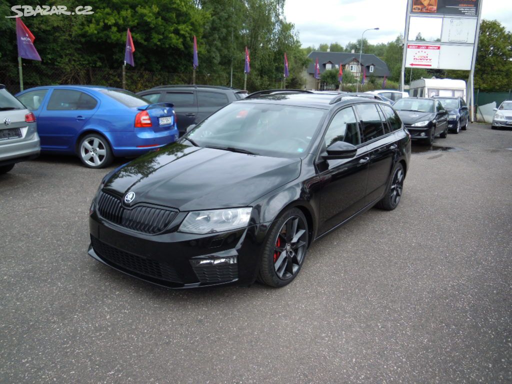 Škoda Octavia RS black 2.0TDi 183koní r.v.2/2015