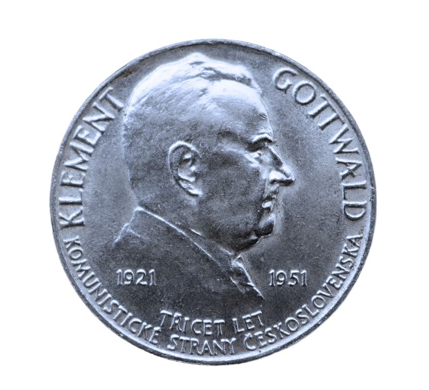 100 Kčs 1951 - Gottwald - 30 let KSČ ČSR - pamětní