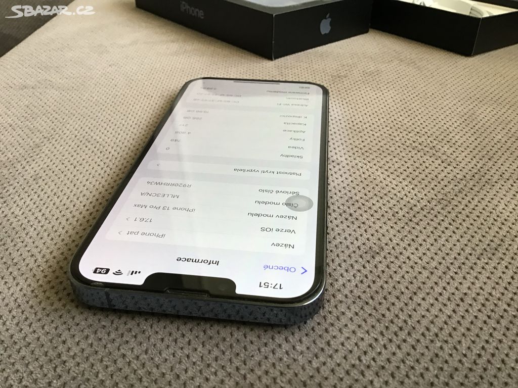 Prodám iPhone 13 pro max 256gb